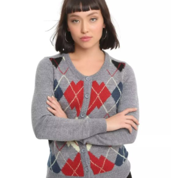 Twin Peaks Donna cardigan by Midnight Hour - Picture 1 of 4